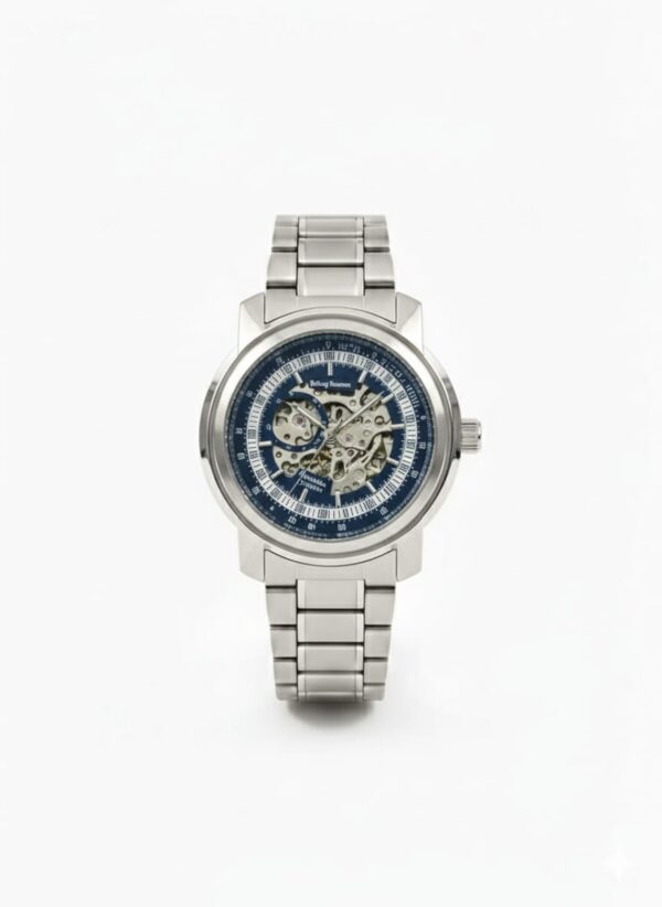 Being Human Skeleton Mechanical Silver & Blue Edition