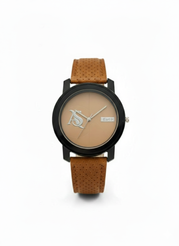 Classic Leather Strap Quartz Watch