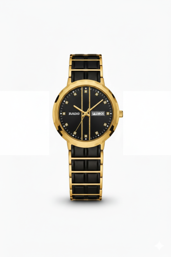 Rado Centrix Gold & Black