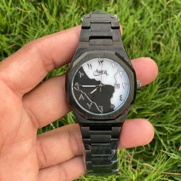 Aura Arabic Dial Watch - Luxury Fashion Edition