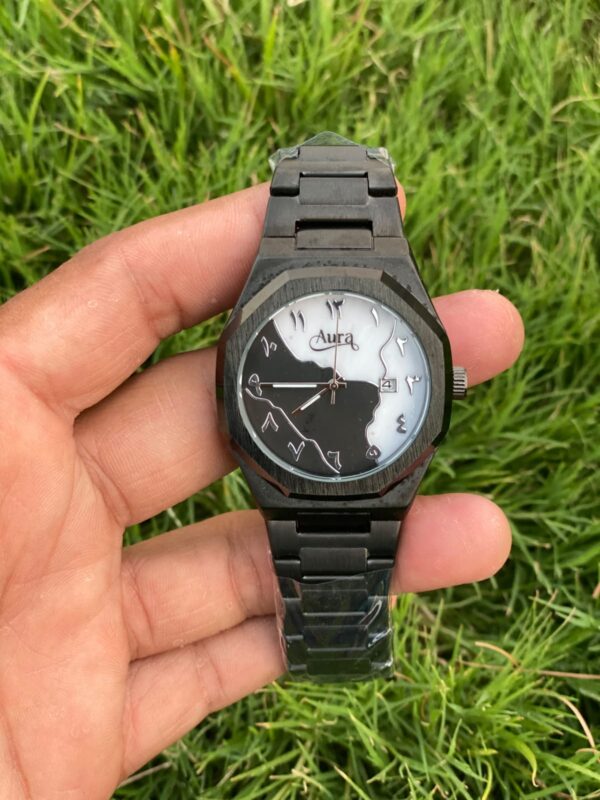 Aura Arabic Dial Watch - Luxury Fashion Edition